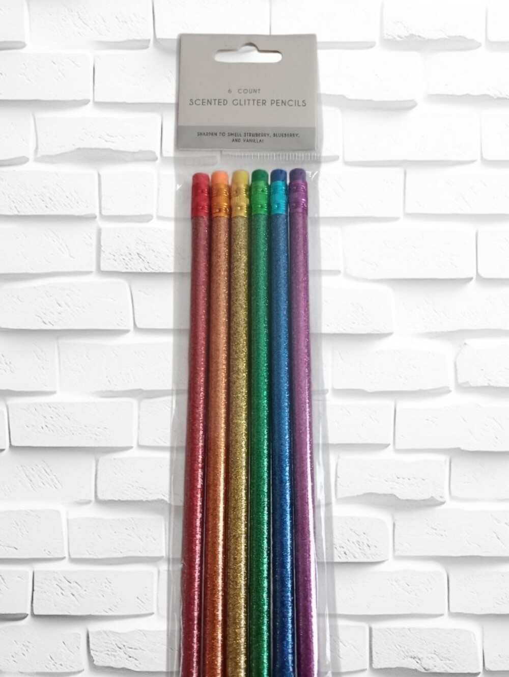 Scented Glitter Pencils